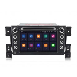 SUZUKI Grand Vitara - МУЛТИМЕДИЯ / Навигация Android CPU:8-Core + DVD + DSP, CARPLAY, SIM